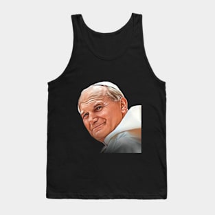 Blessed Pope John Paul II Tank Top